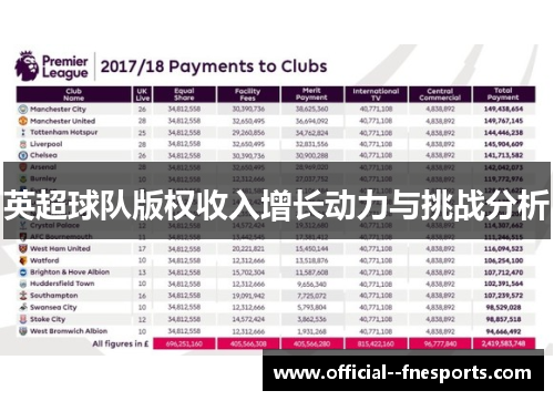 英超球队版权收入增长动力与挑战分析 英超球队版权收入增长动力与挑战分析